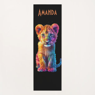 Oh Baby Big Cat Cub Personal Yoga Mat
