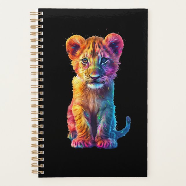 Oh Baby Big Cat Cub  Planner (Front)