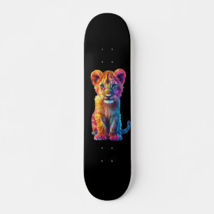 Oh Baby Big Cat Cub Skateboard