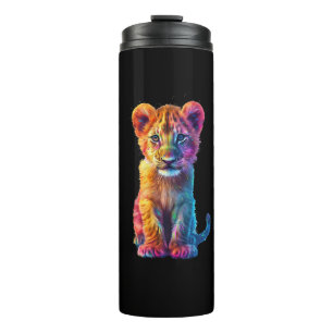 Oh Baby Big Cat Cub  Thermal Tumbler