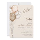 Oh Baby Boho Balloon  Gender Neutral Baby Shower 