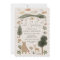 Oh Baby Boho Woodland Baby Shower Invitation Card