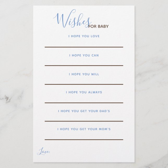 Oh Baby Boy Little Pumpkin Wishes for Baby Cards (Front)