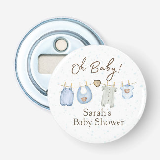 Oh Baby! Button Bottle Opener