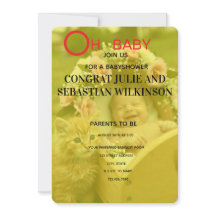 Oh Baby Cat Photo Baby Shower Image