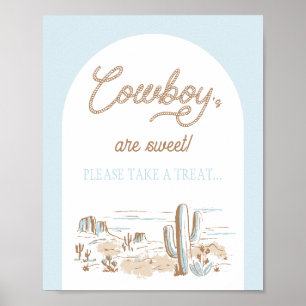 Oh Baby Cowboy Shower Rope Favor Poster
