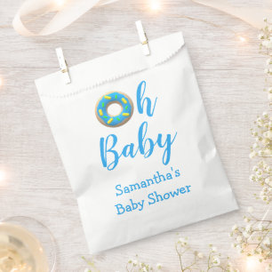 Oh Baby Doughnut Baby Shower Favour Bags
