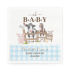 Oh Baby Farm Animals Barnyard Baby Shower Napkins