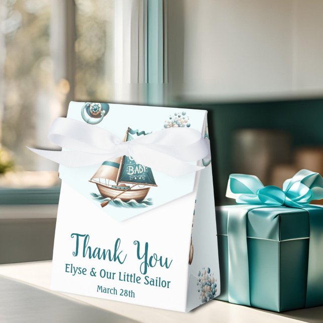 Oh, Baby Gift Bag Favour Boxes ("Oh, Baby" Baby Shower Thank You Gift Bag)