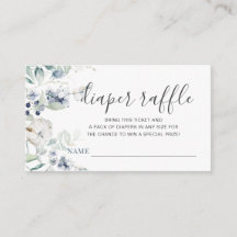 Oh Baby It's Cold Outside Shower Diaper Raffle