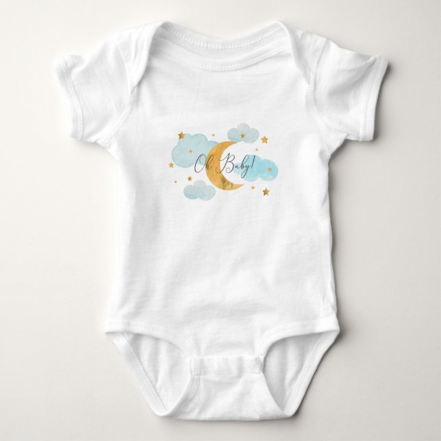 Oh Baby! Moon & Stars Bodysuit (Front)