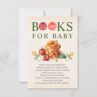 Oh Baby Pasta & Pacifiers Baby Shower Book Request