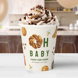 Oh Baby Pastries & Pacifiers Baby Shower Paper Cups
