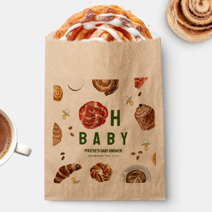 Oh Baby Pastries + Pacifiers Neutral Baby Shower Favour Bags