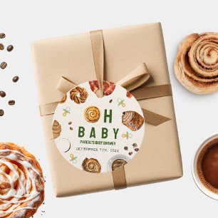 Oh Baby Pastries + Pacifiers Neutral Baby Shower Favour Tags