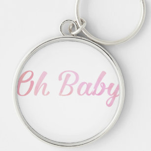 Oh Baby Personalise This Pink Girly Girl Key Ring