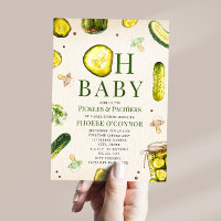 Oh Baby Pickles + Pacifiers Neutral Baby Shower