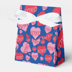 Oh Baby Pink Red Sweethearts Baby Shower Blue Favour Box