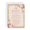 Oh Baby Shower - Blush Pink Gold Glitters Floral