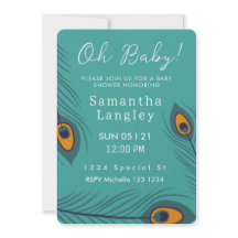 Oh Baby! Spring Baby Shower Invite