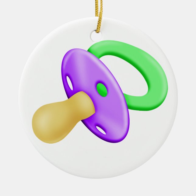 Oh Baby - SRF Ceramic Tree Decoration (Front)