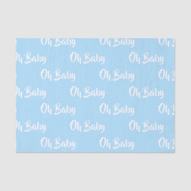 Oh Baby Tissue Paper (Front)