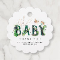 Oh Baby Tropical Greenery Baby Shower