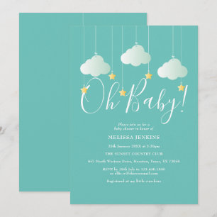 Oh Baby Twinkle Twinkle Baby Shower / Sprinkle Invitation
