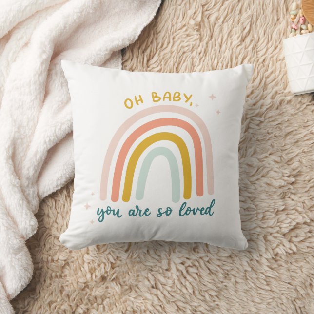 Oh Baby You Are So Loved Cushion (Blanket)