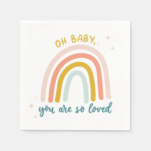 Oh Baby You Are So Loved Napkin