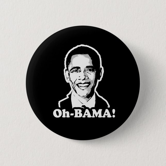 OH-BAMA 6 CM ROUND BADGE (Front)
