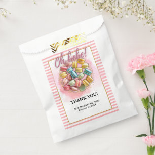 Oh bebe French Patisserie Baby Shower Favour Bags