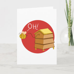 Oh! Beehive - Greeting Card
