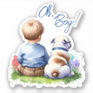 Oh, Boy! Baby and Bulldog Baby Shower