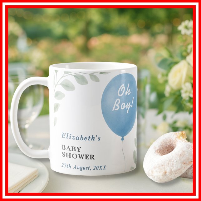 Oh Boy Baby Shower Coffee Mug (Creator Uploaded)