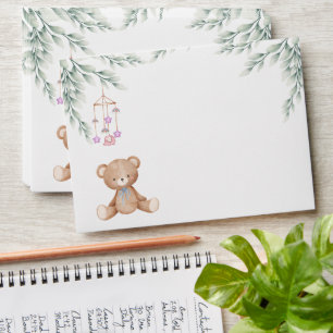 Oh Boy Baby Shower Envelope