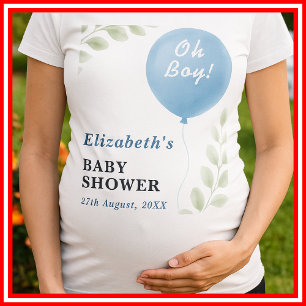 Oh Boy Baby Shower T-Shirt