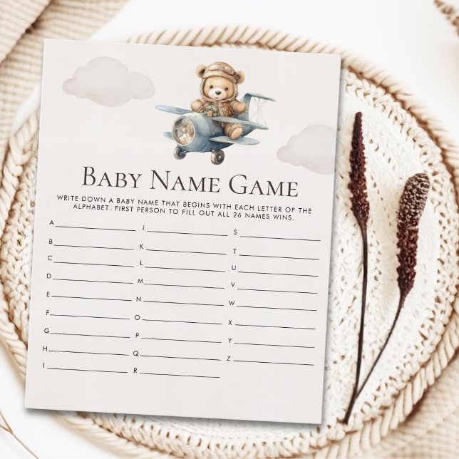Oh Boy, Brown Bear Baby shower boy (Creator Uploaded)