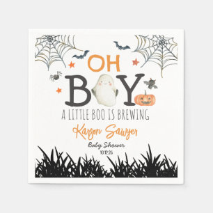 Oh Boy Halloween Napkins