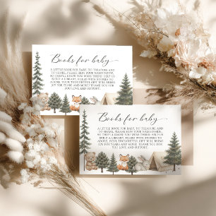 Oh boy let the adventure begin baby shower enclosure card