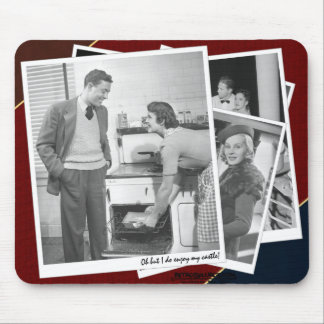 "Oh but I do enjoy my castle!" Mouse Mat