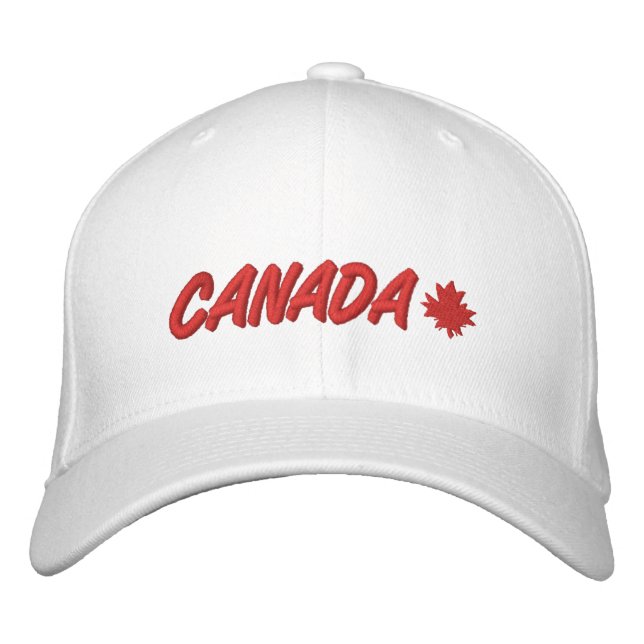 Oh Canada Embroidered Hat (Front)