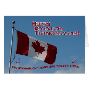 Oh Canada-happy thanksgiving-flag