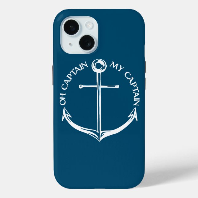 Oh Captain My Captain Case-Mate iPhone Case (Back)