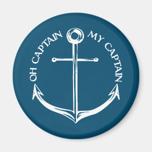 Oh Captain My Captain Magnet
