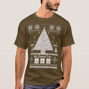 Oh Chemist Tree Chemistree Chemistry Science Chris T-Shirt