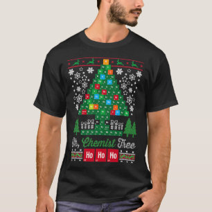Oh Chemist Tree Merry Christmas Chemistree  T-Shirt