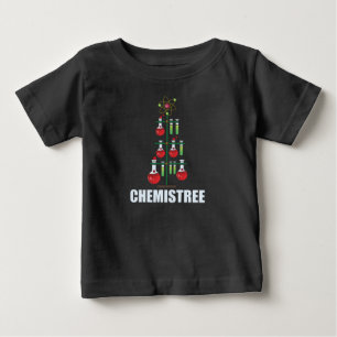 Oh Chemistree Christmas Chemistry Science teacher Baby T-Shirt