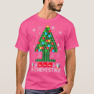 Oh Chemistree Funny Science Christmas Tree Chemist T-Shirt