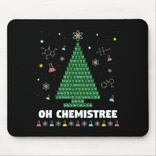 Oh Chemistree Periodic Table Chemistry Christmas T Mouse Mat